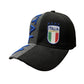 Country Hat 3D Italy (Black w/Blue Stars)