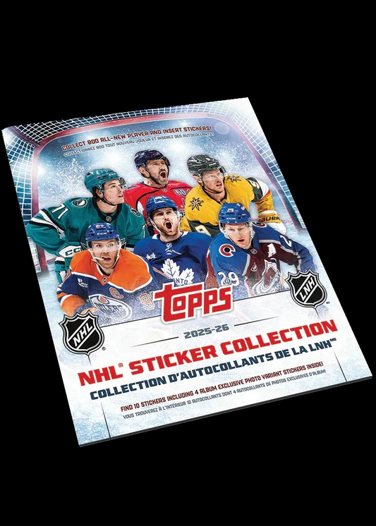 NHL Topps Sticker Album 2025-26