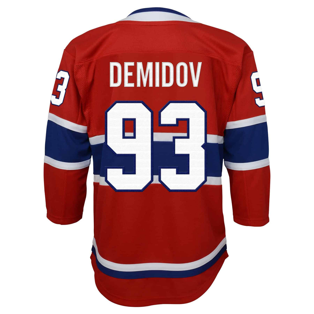 NHL Youth Player Premier Jersey Home Ivan Demidov Canadiens