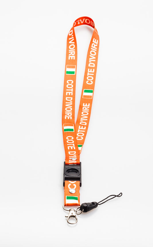 Country Lanyard Ivory Coast