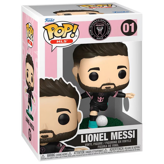 Ligue 1 Player Pop! Figure Away Lionel Messi Inter Miami #01