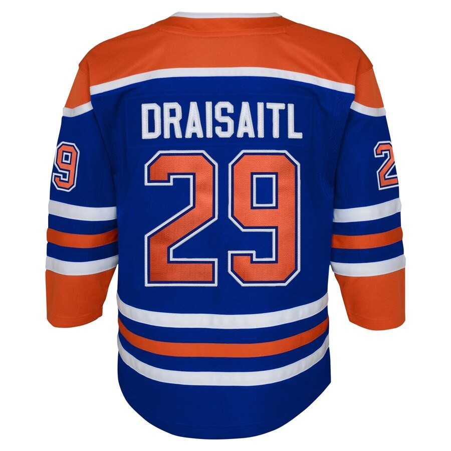 NHL Youth Player Premier Jersey Home Leon Draisaitl Oilers