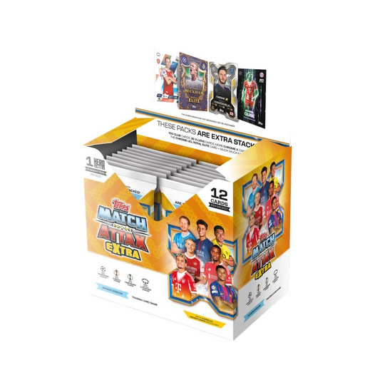 Topps Match Attax EXTRA Champions League Trading Cards 2025-26 (Full Box)