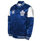 NHL Youth Jacket Heavy Weight Satin Maple Leafs