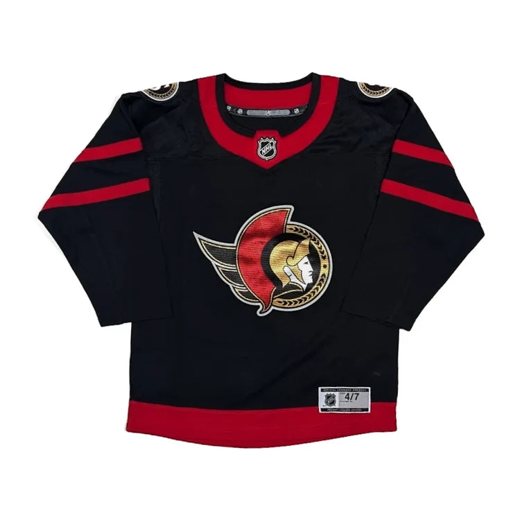 NHL Kids Player Premier Jersey Home Jake Sanderson Senators
