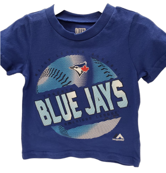 Youth Toronto Blue Jays Leaf Logo T-Shirt