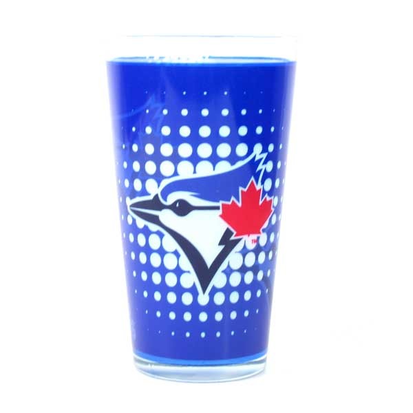 MLB Pint Glass Spotted Blue Jays