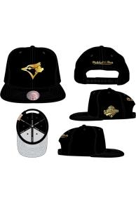 MLB Hat Original Fit Snapback Black w/Gold Logo Jays