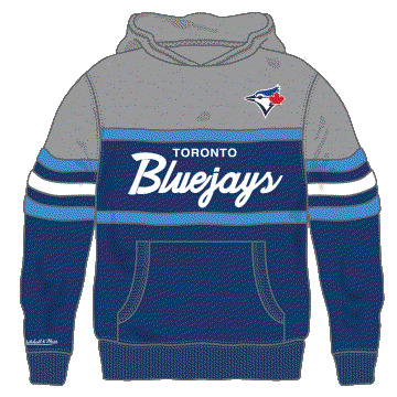 MLB Youth Hoodie Head Coach Blue Jays