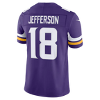 NFL Player Vapor F.U.S.E. Limited Sewn Jersey Home Justin Jefferson Vikings