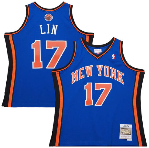 NBA Hardwood Classics Player 1996-97 Swingman Jersey Jeremy Lin Knicks