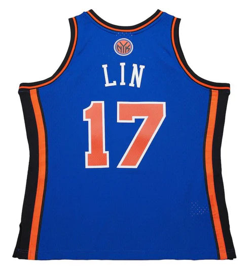 NBA Hardwood Classics Player 1996-97 Swingman Jersey Jeremy Lin Knicks