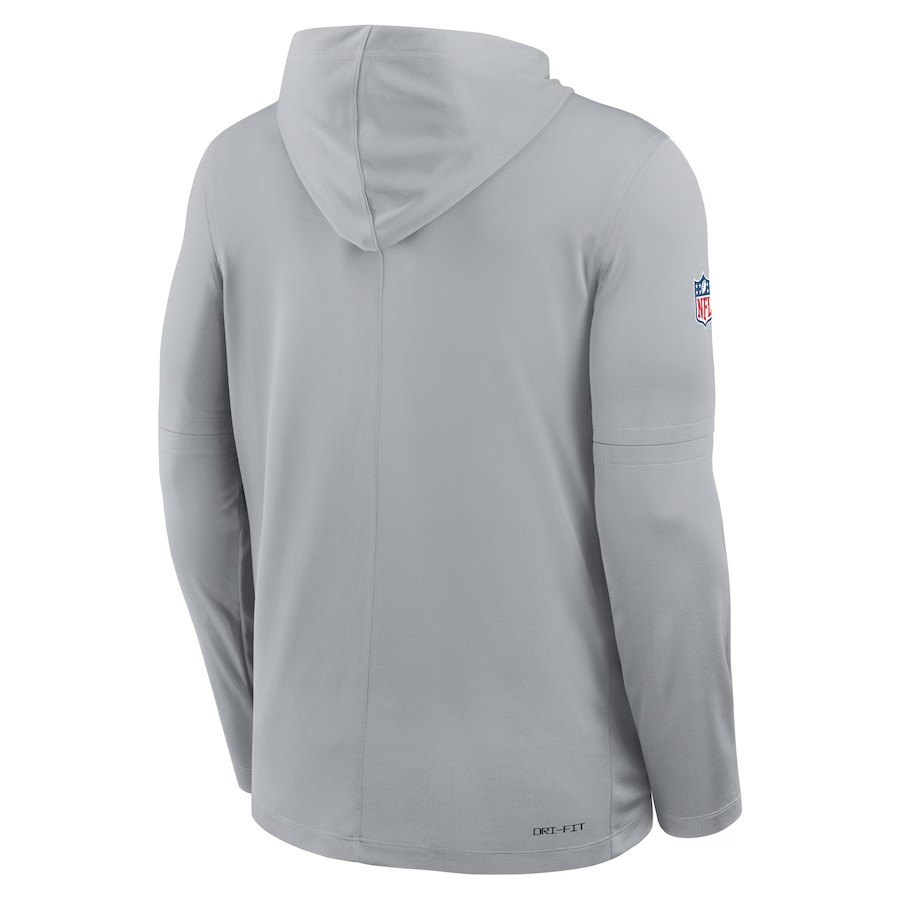 NFL Dri-FIT Long Sleeve Hoodie 2025 Sideline Pure Fury Lions