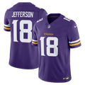 NFL Player Vapor F.U.S.E. Limited Sewn Jersey Home Justin Jefferson Vikings
