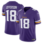 NFL Player Vapor F.U.S.E. Limited Sewn Jersey Home Justin Jefferson Vikings