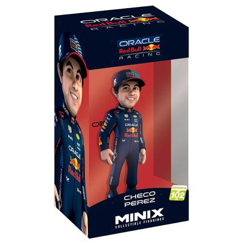 Formula One MINIX Collectible Figurine  Sergio Perez Oracle Red Bull Racing #102