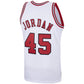 NBA Hardwood Classics Player 1994-95 Authentic Jersey Michael Jordan Bulls (White)