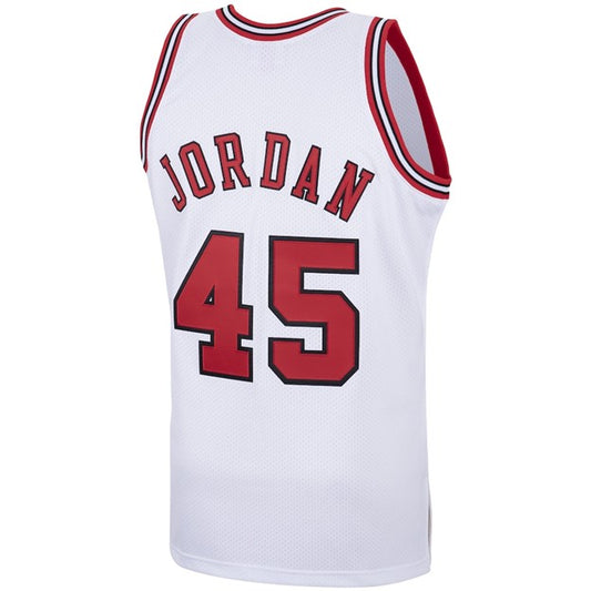 NBA Hardwood Classics Player 1994-95 Authentic Jersey Michael Jordan Bulls (White)