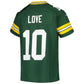 NFL Youth Player Game Jersey Home Jordan Love Packers