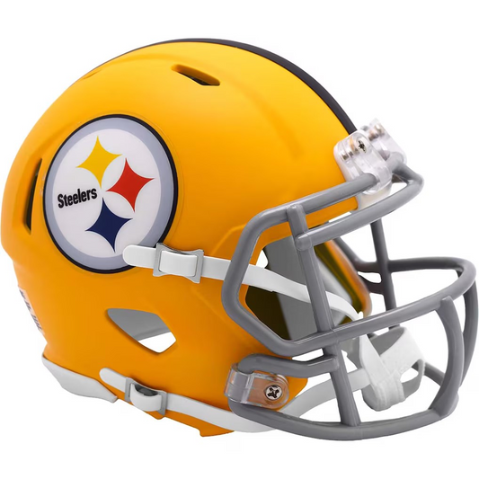 NFL Mini Helmet Speed 2025 Alternate Steelers