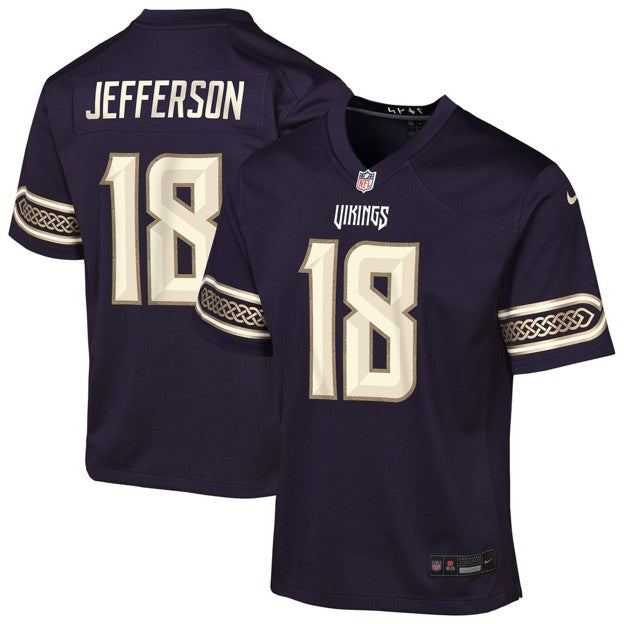 NFL Player Game Jersey 2026 Rivalries Collection Justin Jefferson Vikings