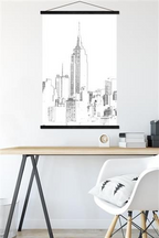 Black Magnetic Poster Frame