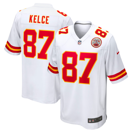 NFL Player Game Jersey Away Travis Kelce Chiefs