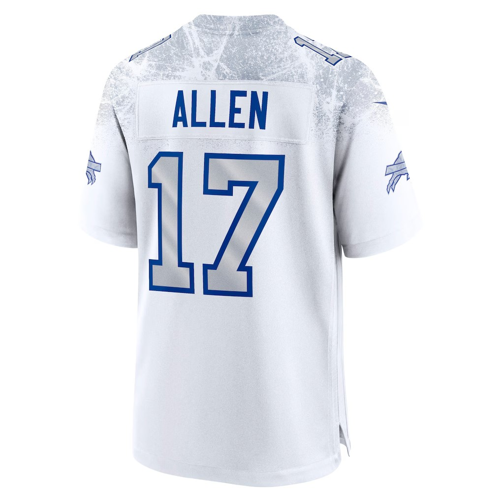 NFL Player Game Jersey White 2025 Rivalries Collection Josh Allen Bills