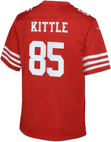 NFL Youth Player Game Jersey Home George Kittle 49ers