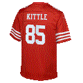 NFL Toddler Player Game Jersey Home George Kittle 49ers
