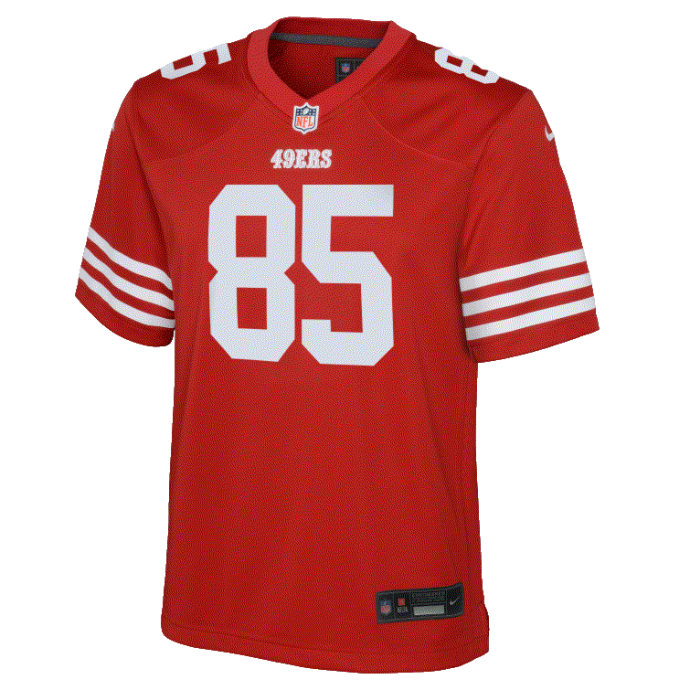 NFL Toddler Player Game Jersey Home George Kittle 49ers