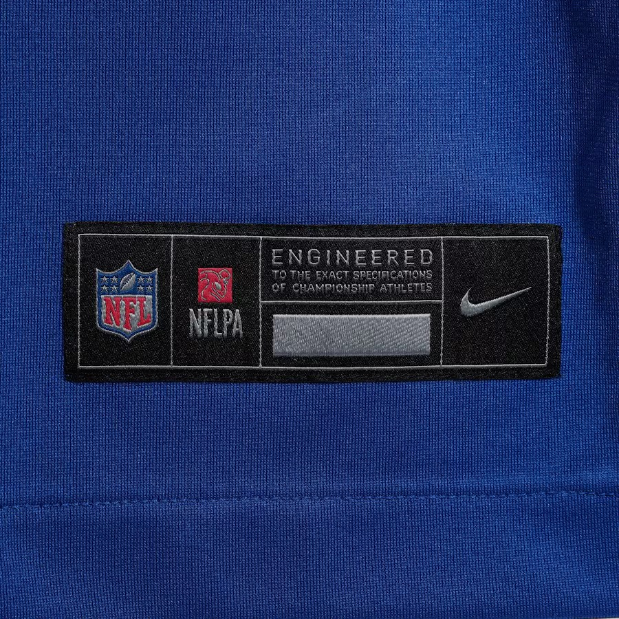 NFL Player Game Jersey Home Malik Nabers Giants