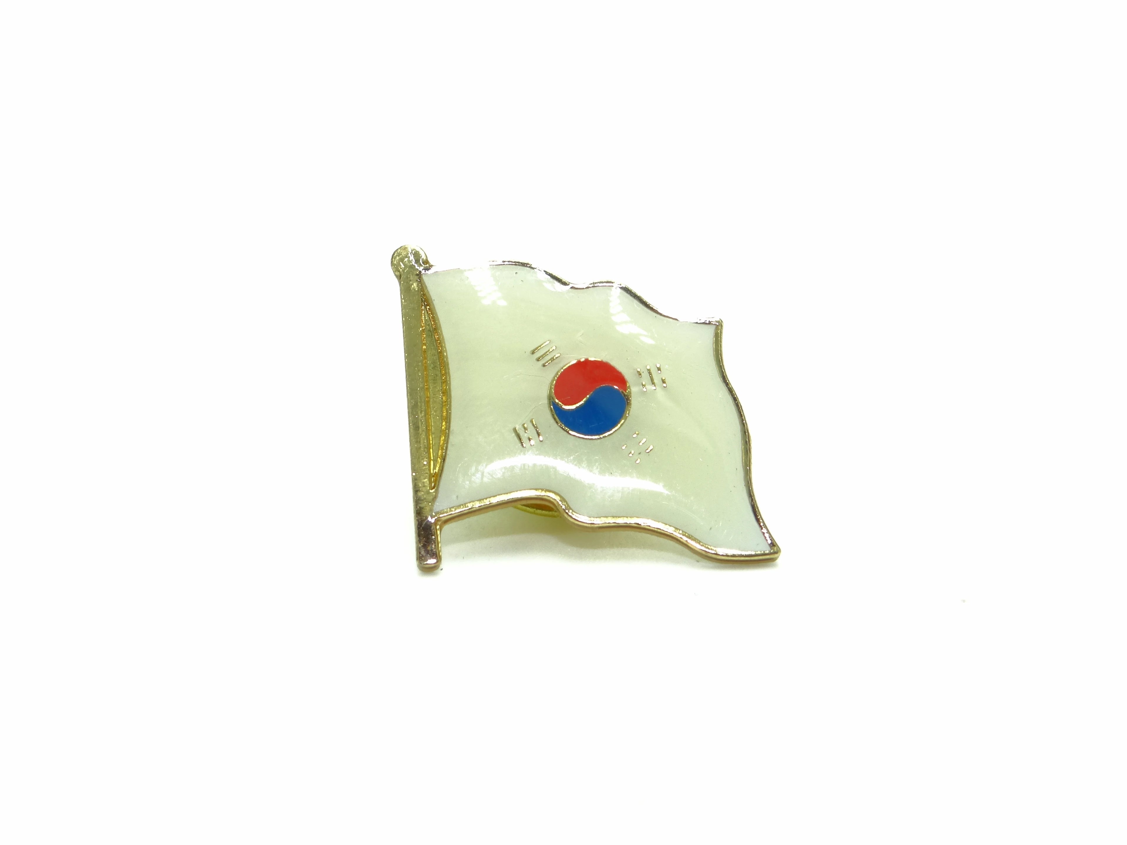 Country Lapel Pin Flag South Korea