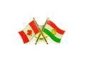 Country Lapel Pin Friendship Kurdistan