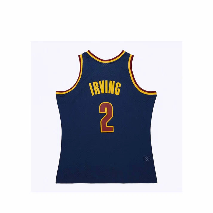 NBA Hardwood Classics Player 2011-12 Swingman Jersey Kyrie Irving Cavaliers (Navy Blue)