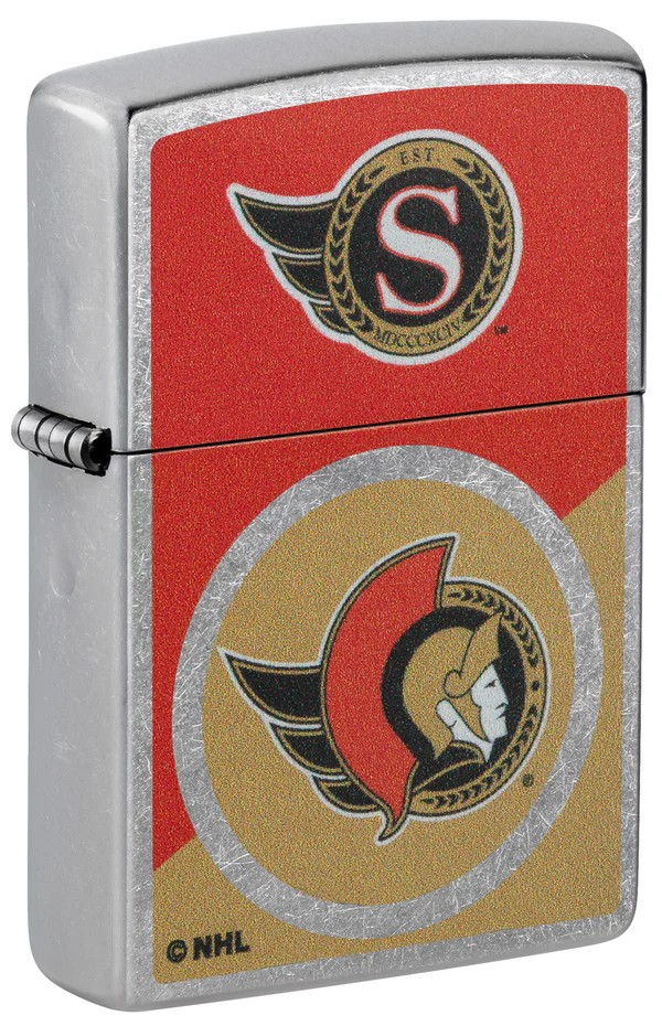 NHL Zippo Lighter Street Chrome Senators
