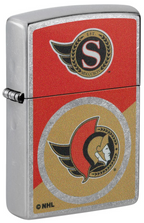 NHL Zippo Lighter Street Chrome Senators
