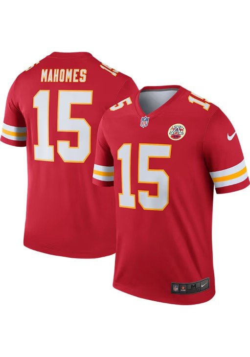 NFL Player Legend Jersey Home Patrick Mahomes Chiefs