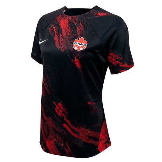 Canadian Women's National Team Ladies Pre-Match Top 2023-24 Team Canada