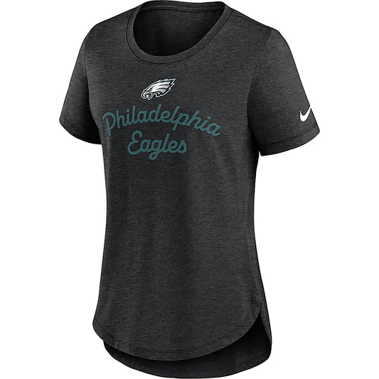NFL Ladies Triblend Fashion Top Eagles
