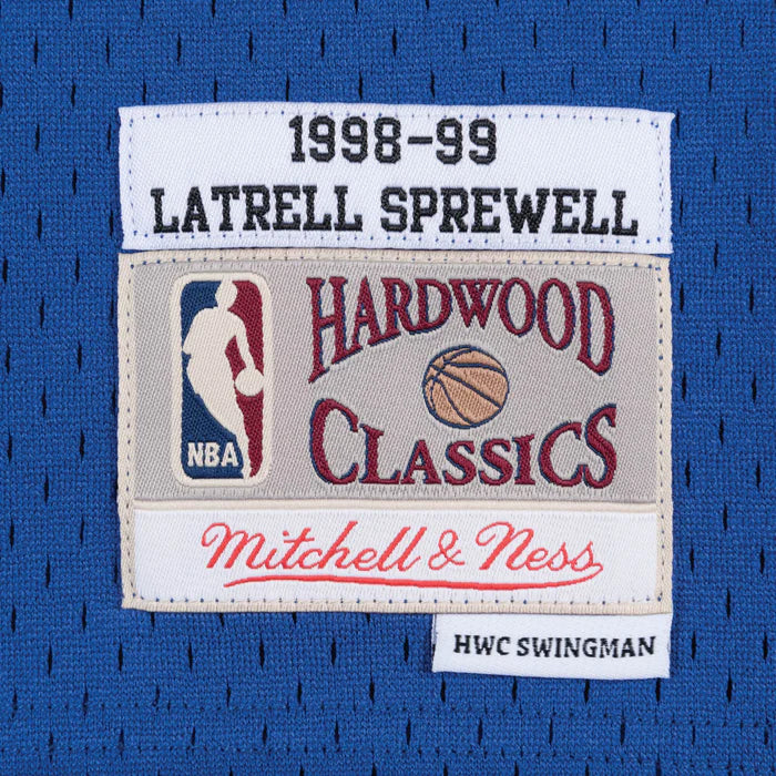 NBA Hardwood Classics Player 1998-99 Swingman Jersey Latrell Sprewell Knicks (Royal Blue)