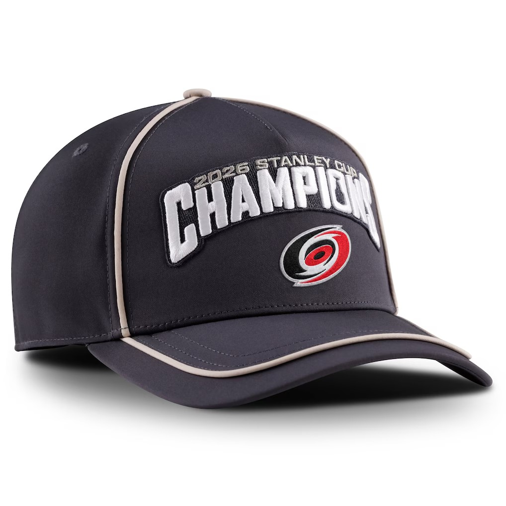 NHL Hat Stanley Cup Champions Locker Room Adjustable 2026 Hurricanes