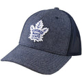 NHL Hat Stretch Fit Poly Heathered Team Maple Leafs