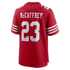 NFL Player Game Jersey Home Christian McCaffrey 49ers