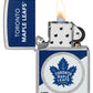 NHL Zippo Lighter Street Chrome Maple Leafs