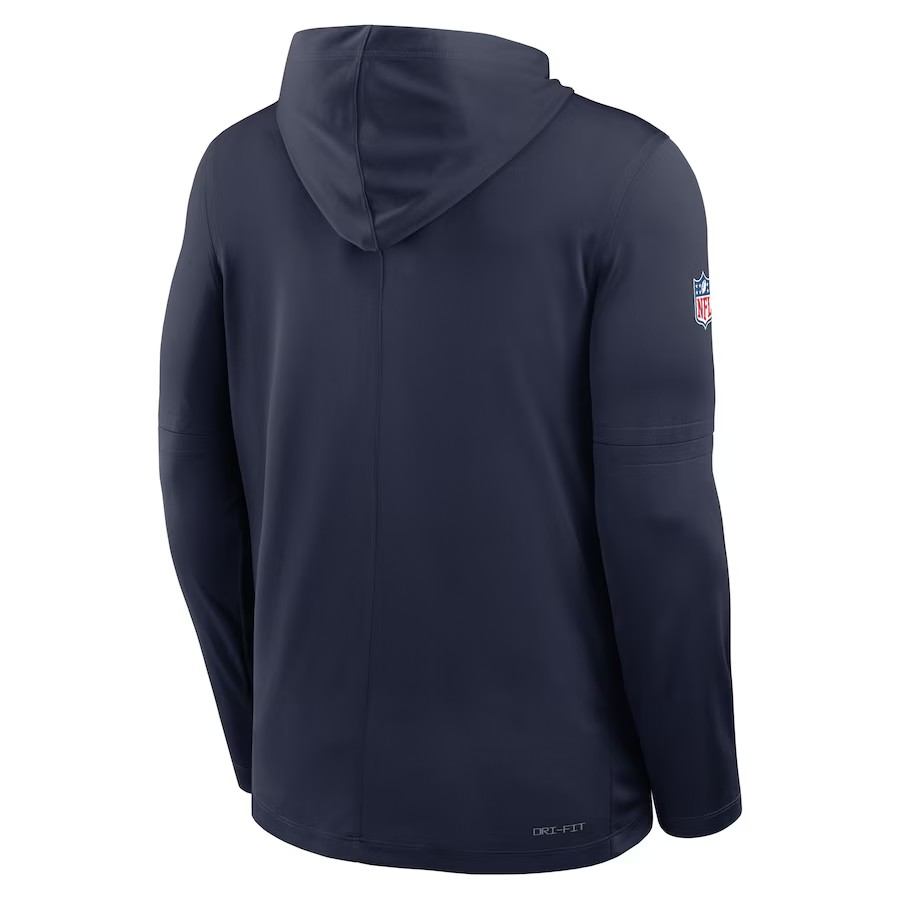 NFL Dri-FIT Long Sleeve Hoodie 2025 Sideline Pure Fury Broncos