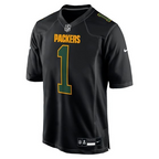 NFL Player Fashion Jersey Carbon Black Chase Micah Parsons Packers