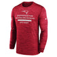 NFL Long Sleeve Dri-Fit Shirt Driven Back Patriots