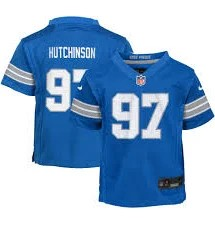 NFL Toddler Player Game Jersey Home Aidan Hutchinson Lions