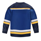 NHL Youth Blank Replica Jersey Breakaway Home Blues